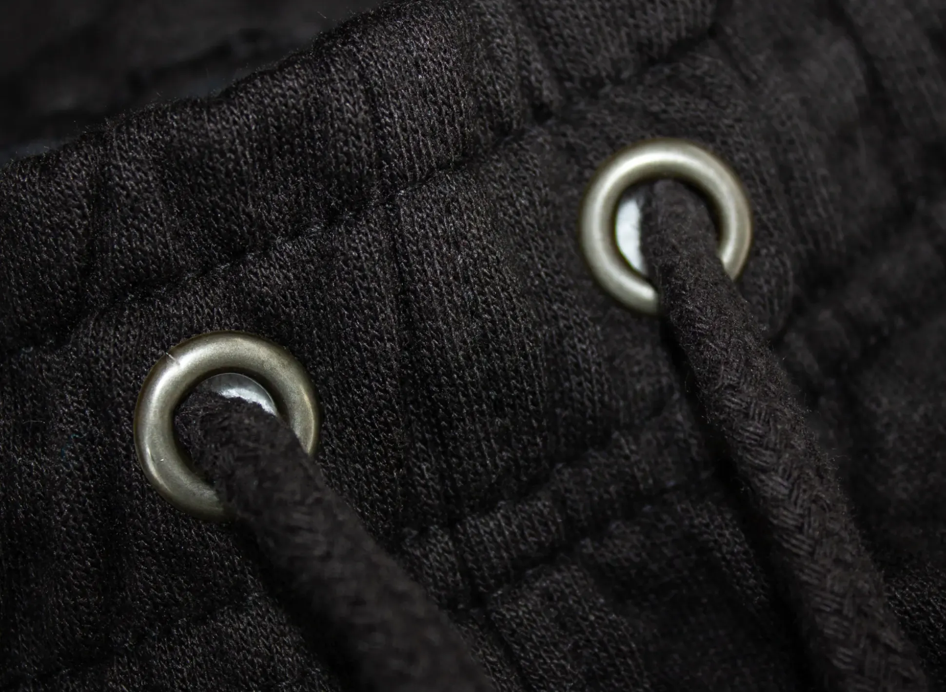 Bigdude Open Hem Joggers Black