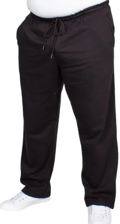 Bigdude Open Hem Joggers Twin Pack Black/Navy