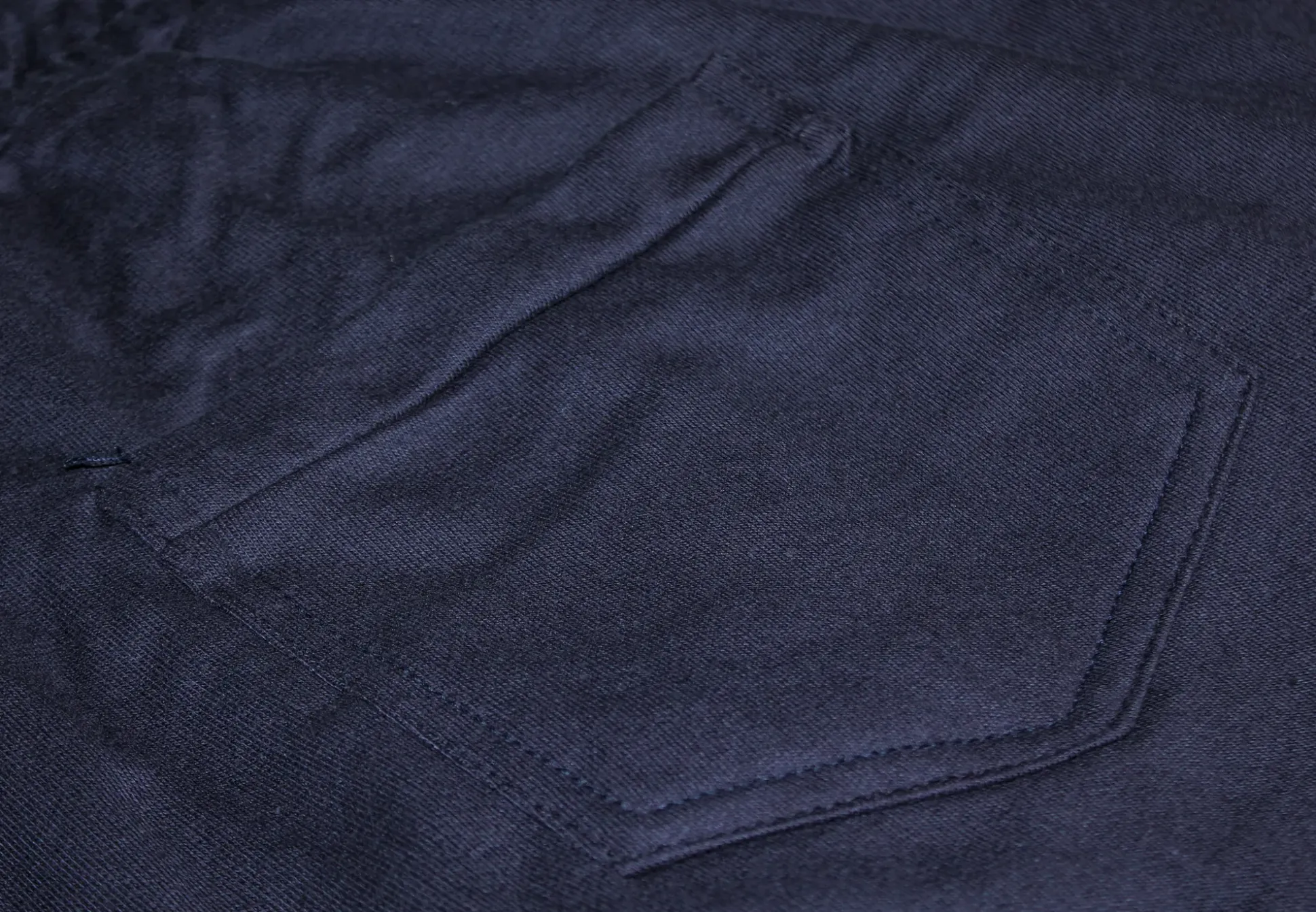 Bigdude Open Hem Loop Back Joggers Navy