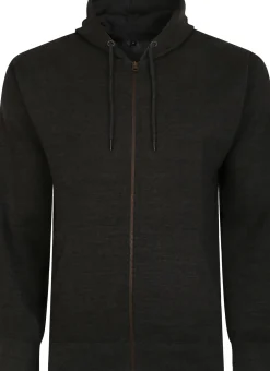 Bigdude Original Full Zip Hoody Charcoal