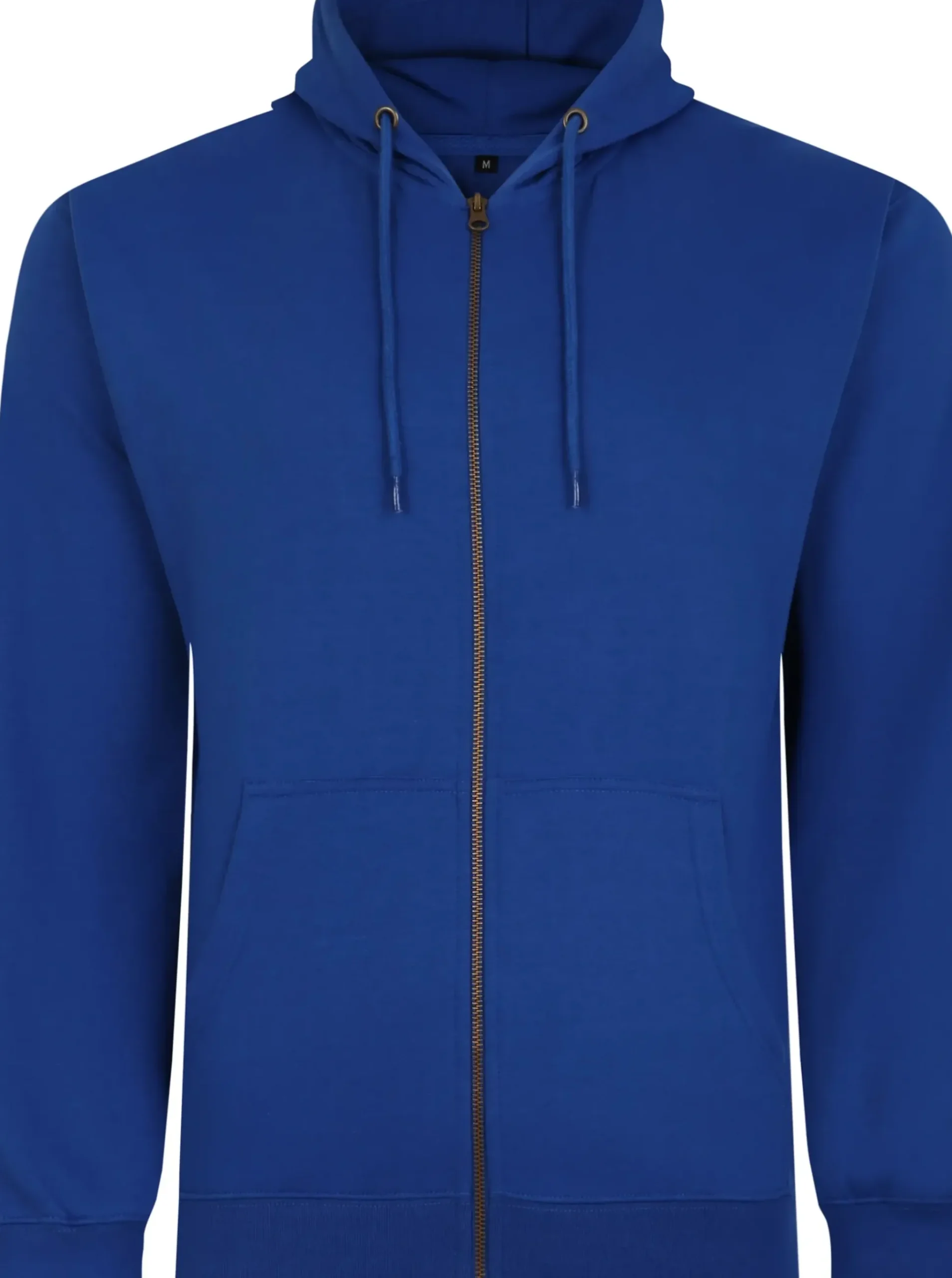 Bigdude Original Full Zip Hoody Royal Blue Tall