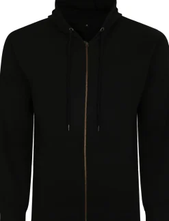 Bigdude Original Full Zip Hoody Black Tall