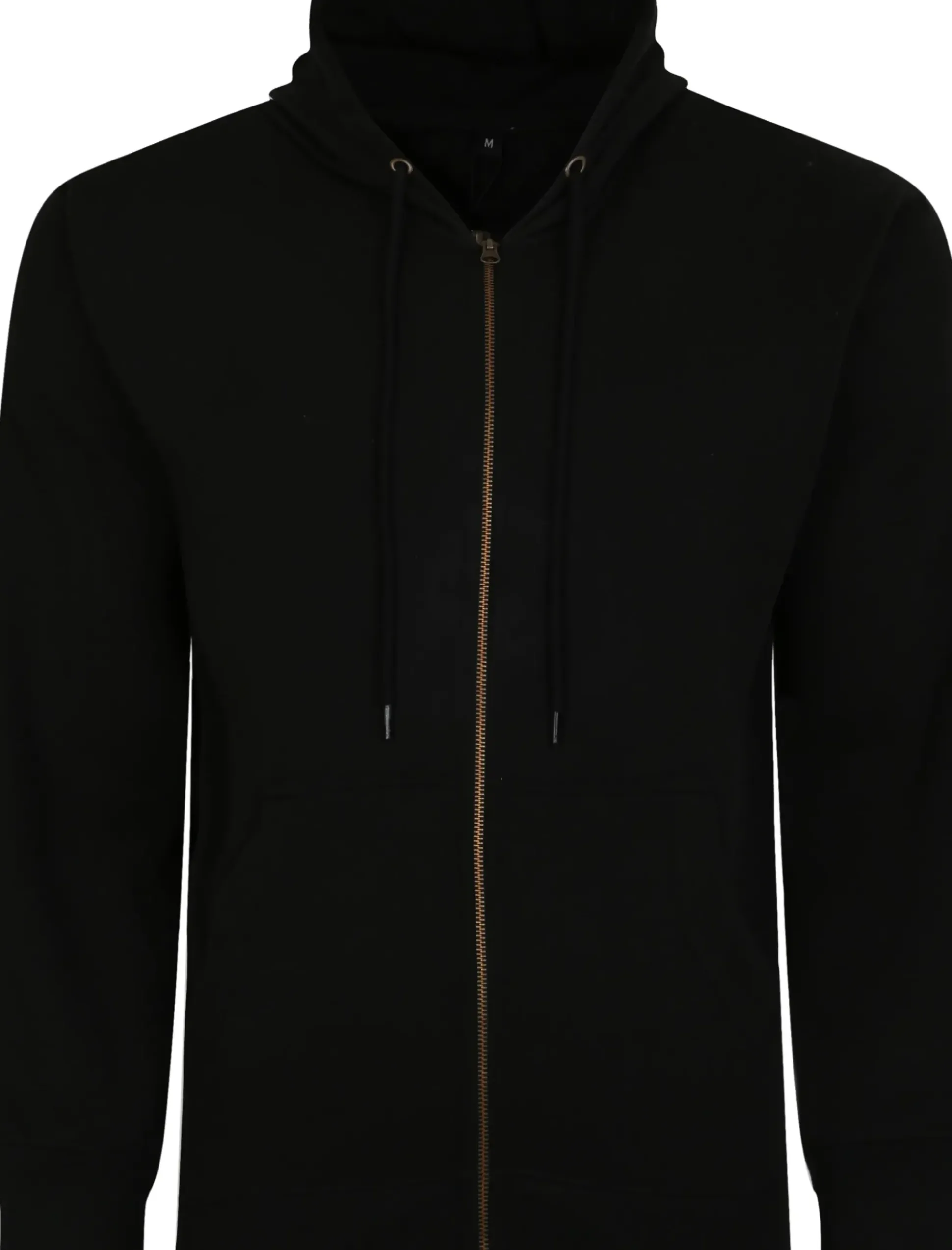 Bigdude Original Full Zip Hoody Black Tall