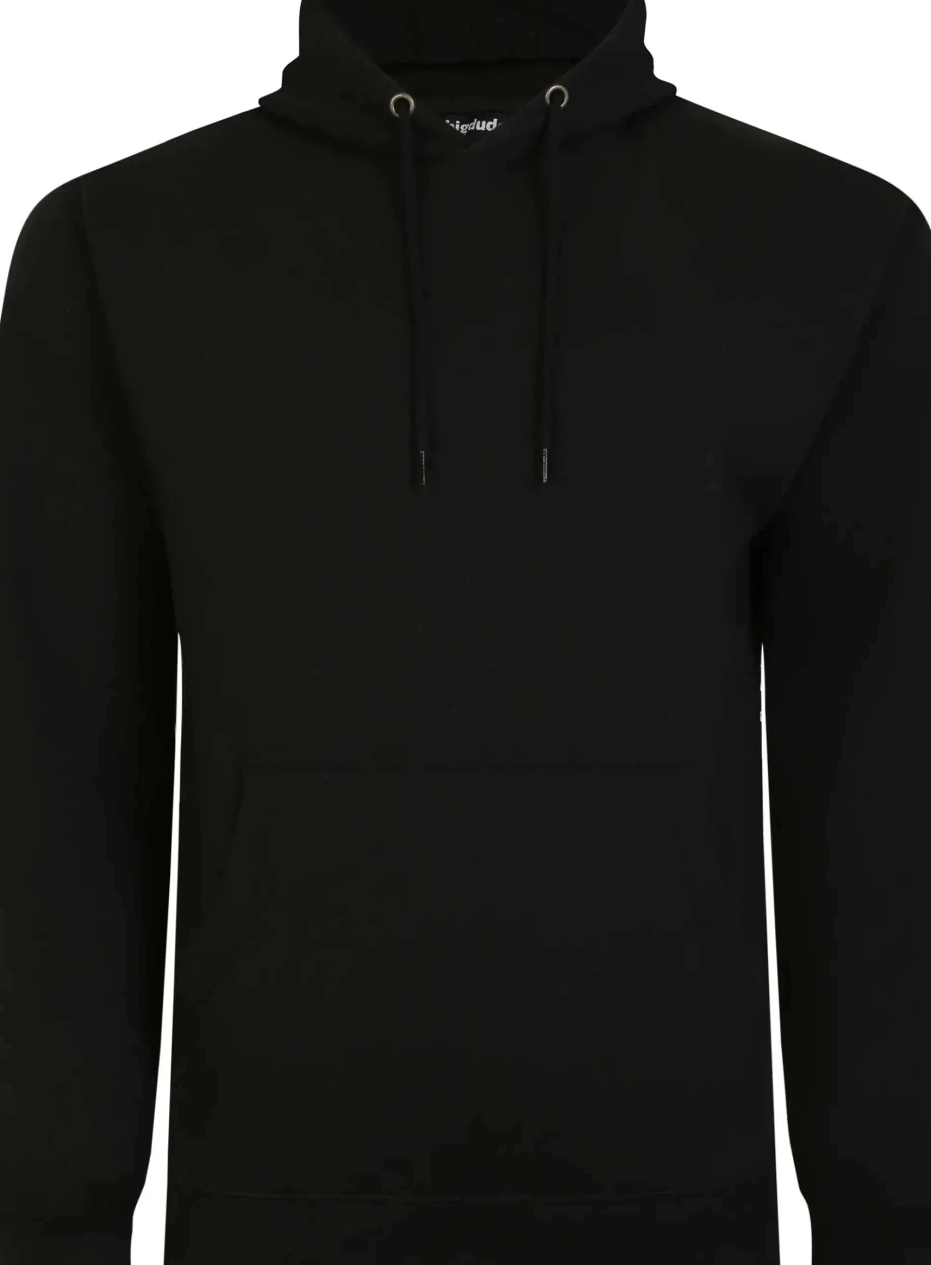 Bigdude Original Pullover Hoody Black Tall