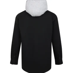 Bigdude Overshirt With Hood Black