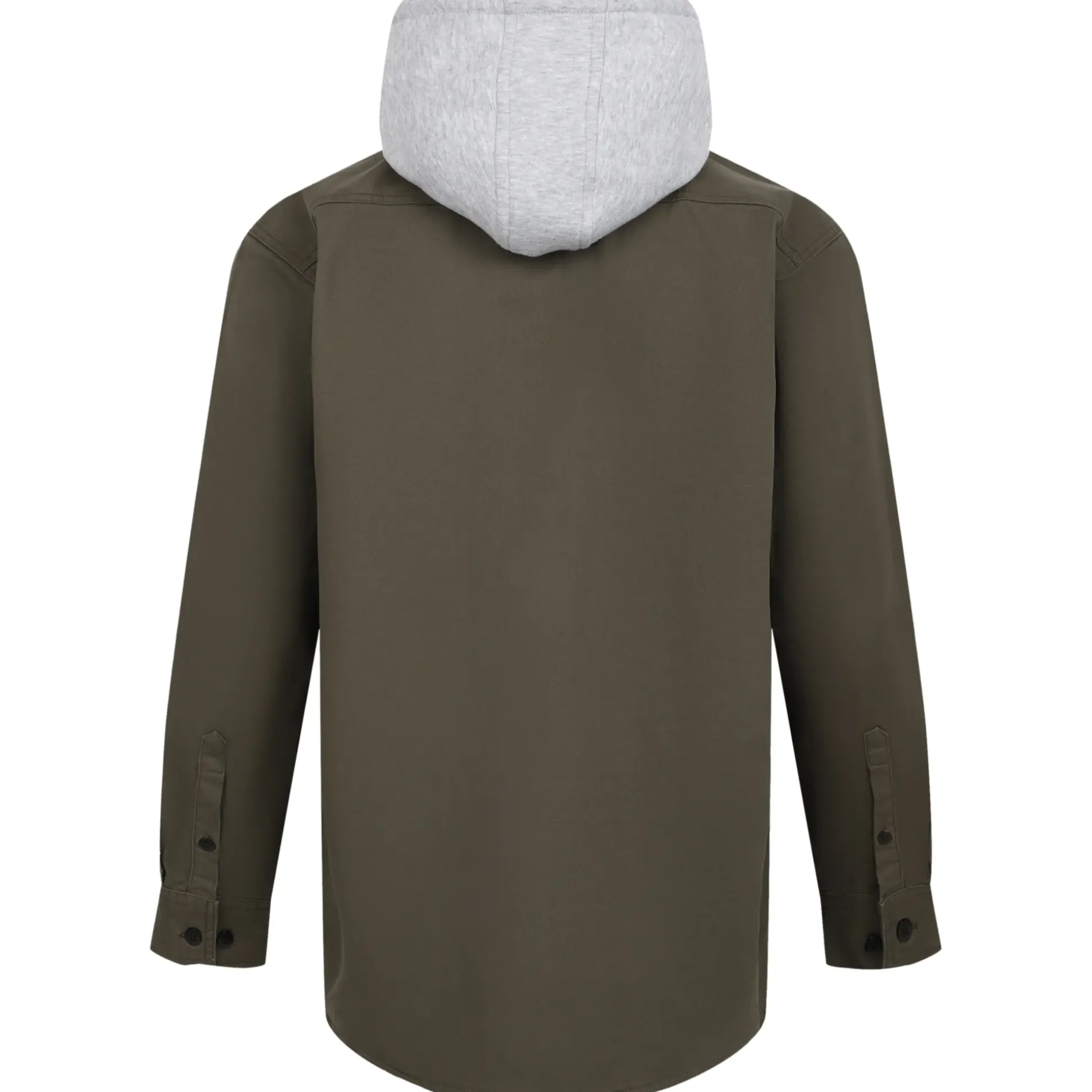 Bigdude Overshirt With Hood Olive