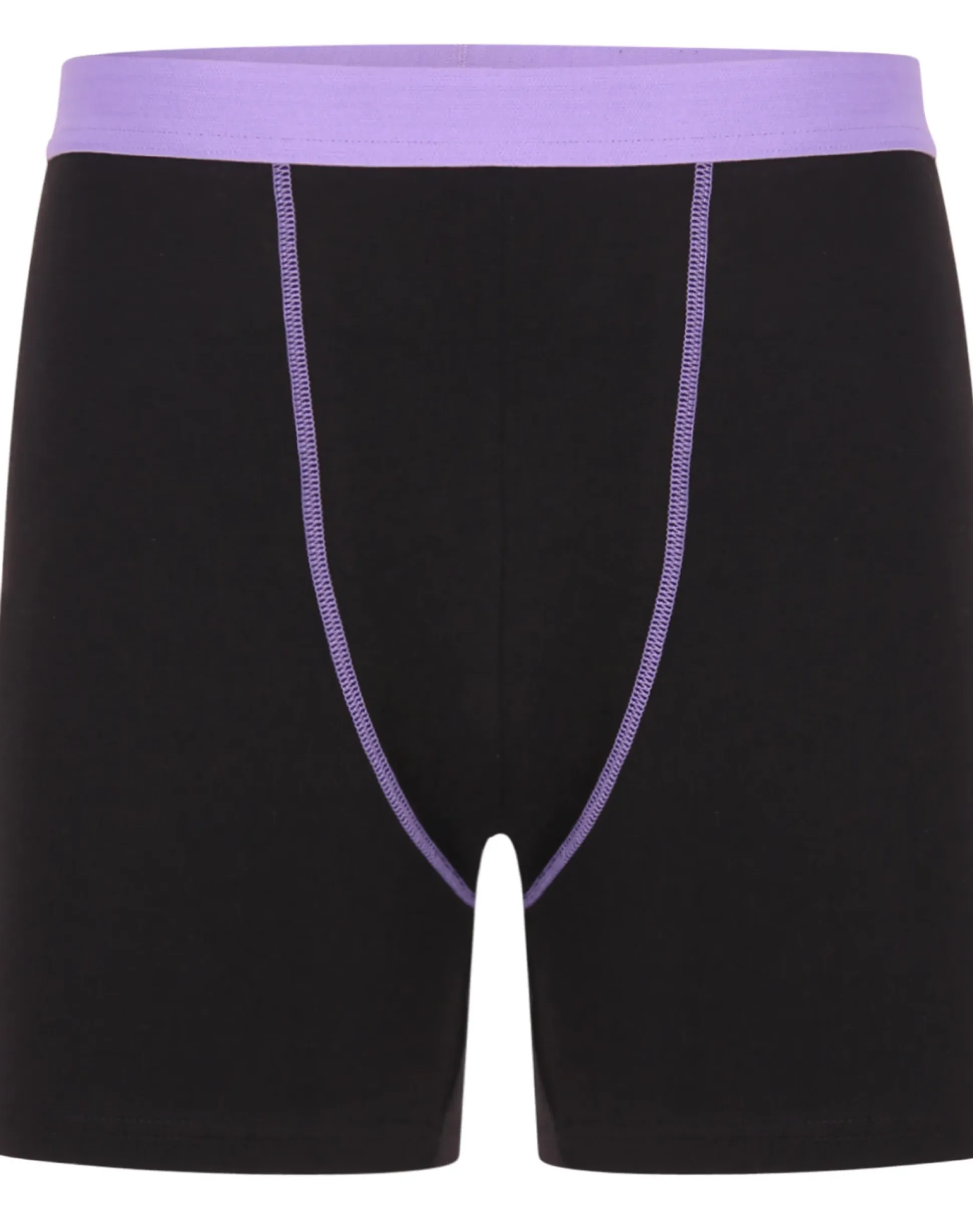 Bigdude 4 Pack Contrast Boxer Shorts Black
