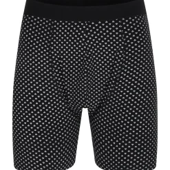 Bigdude 3 Pack Pattern Boxers Black