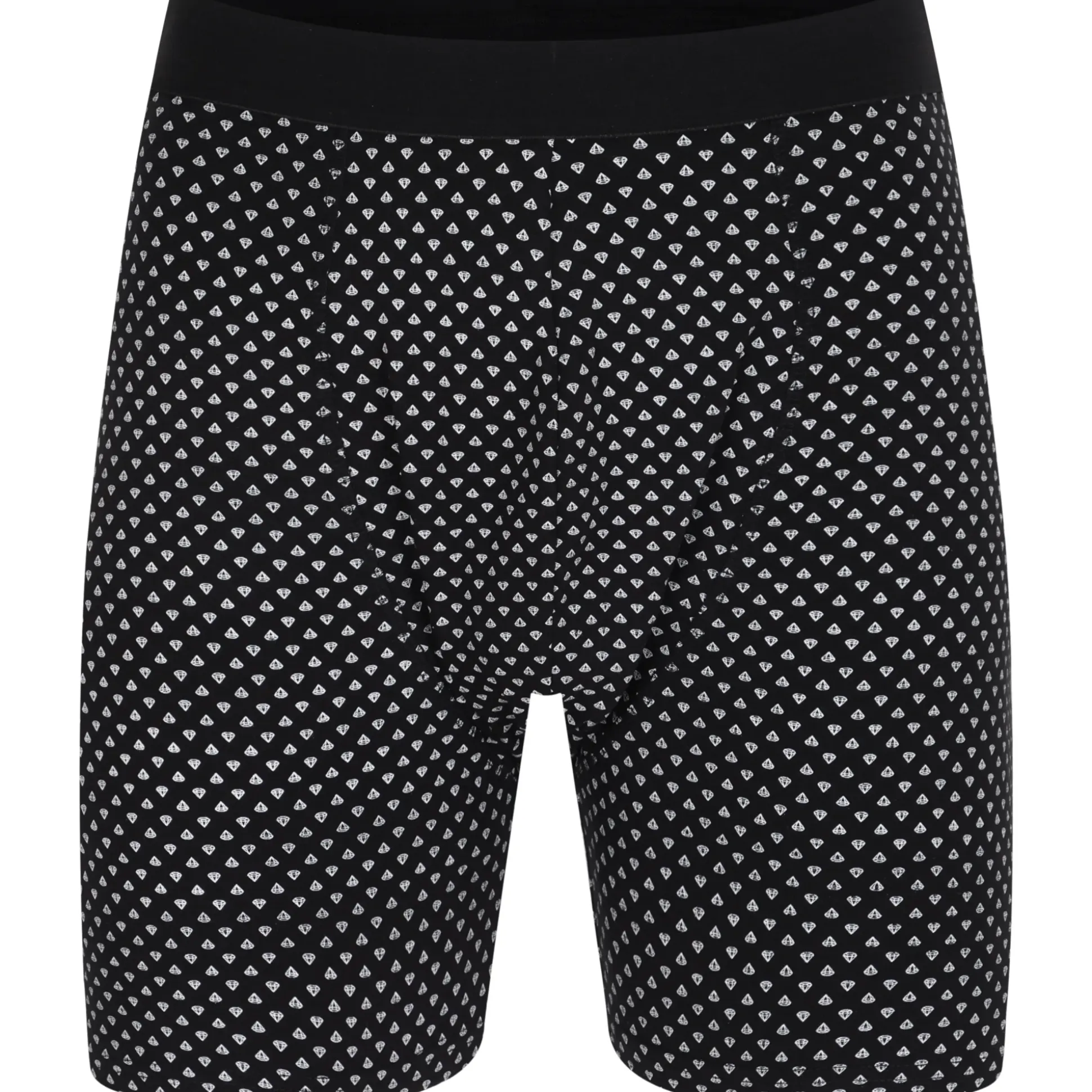 Bigdude 3 Pack Pattern Boxers Black