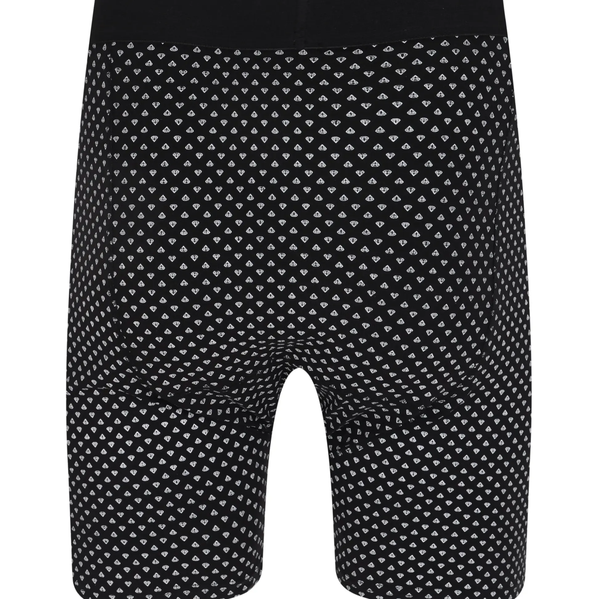 Bigdude 3 Pack Pattern Boxers Black