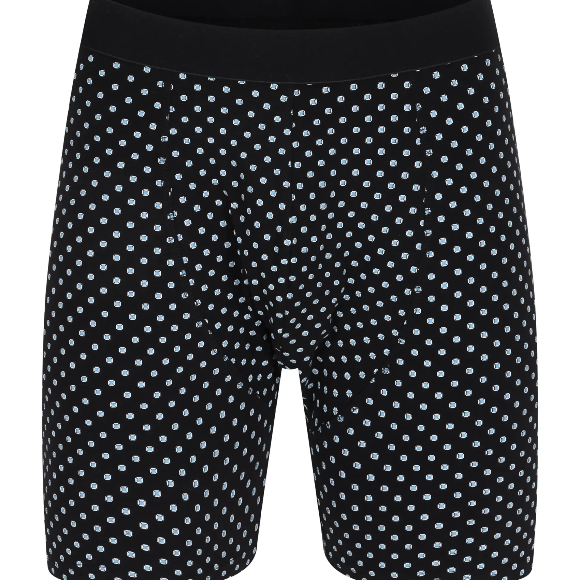Bigdude 3 Pack Pattern Boxers Black