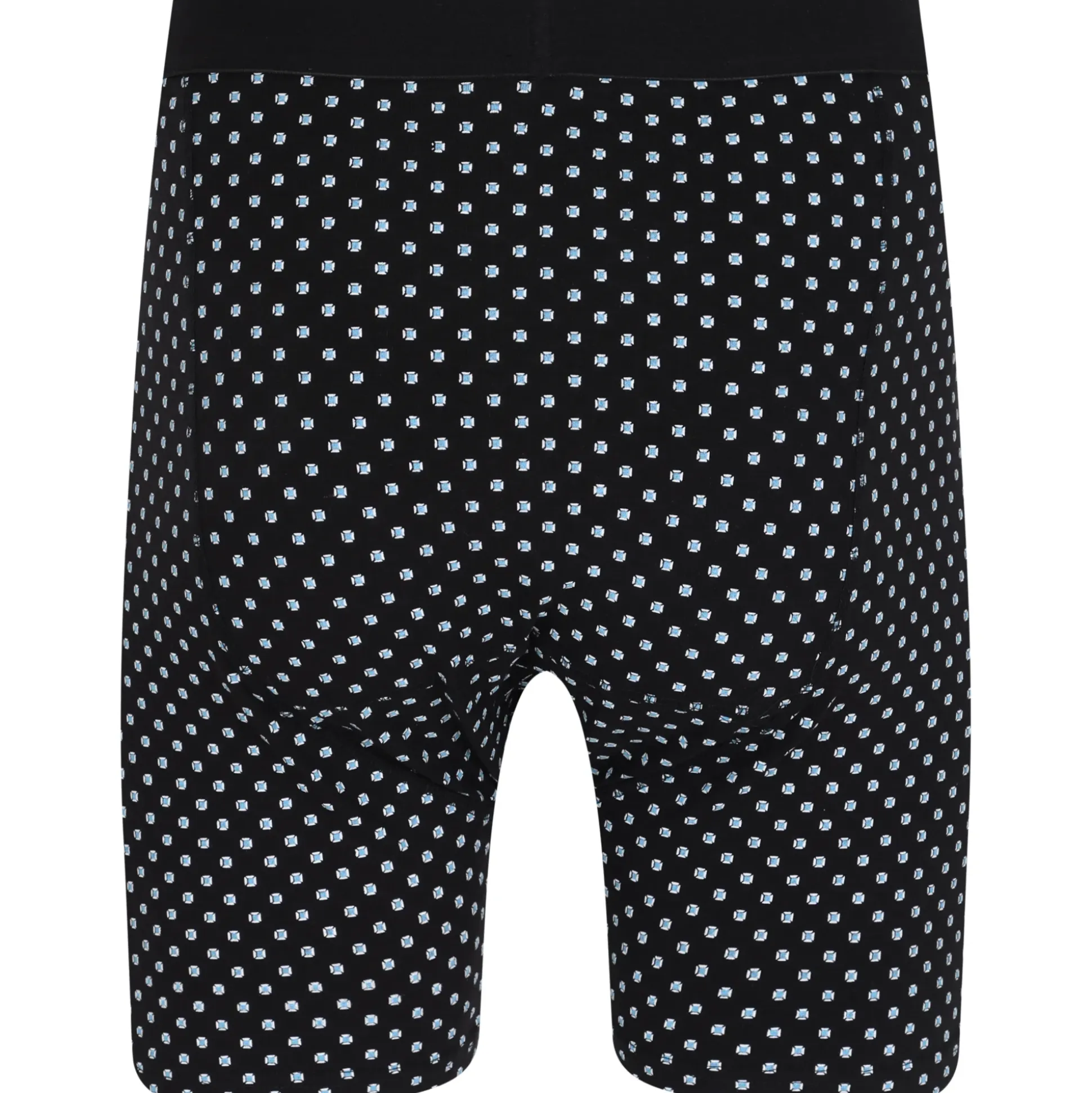 Bigdude 3 Pack Pattern Boxers Black