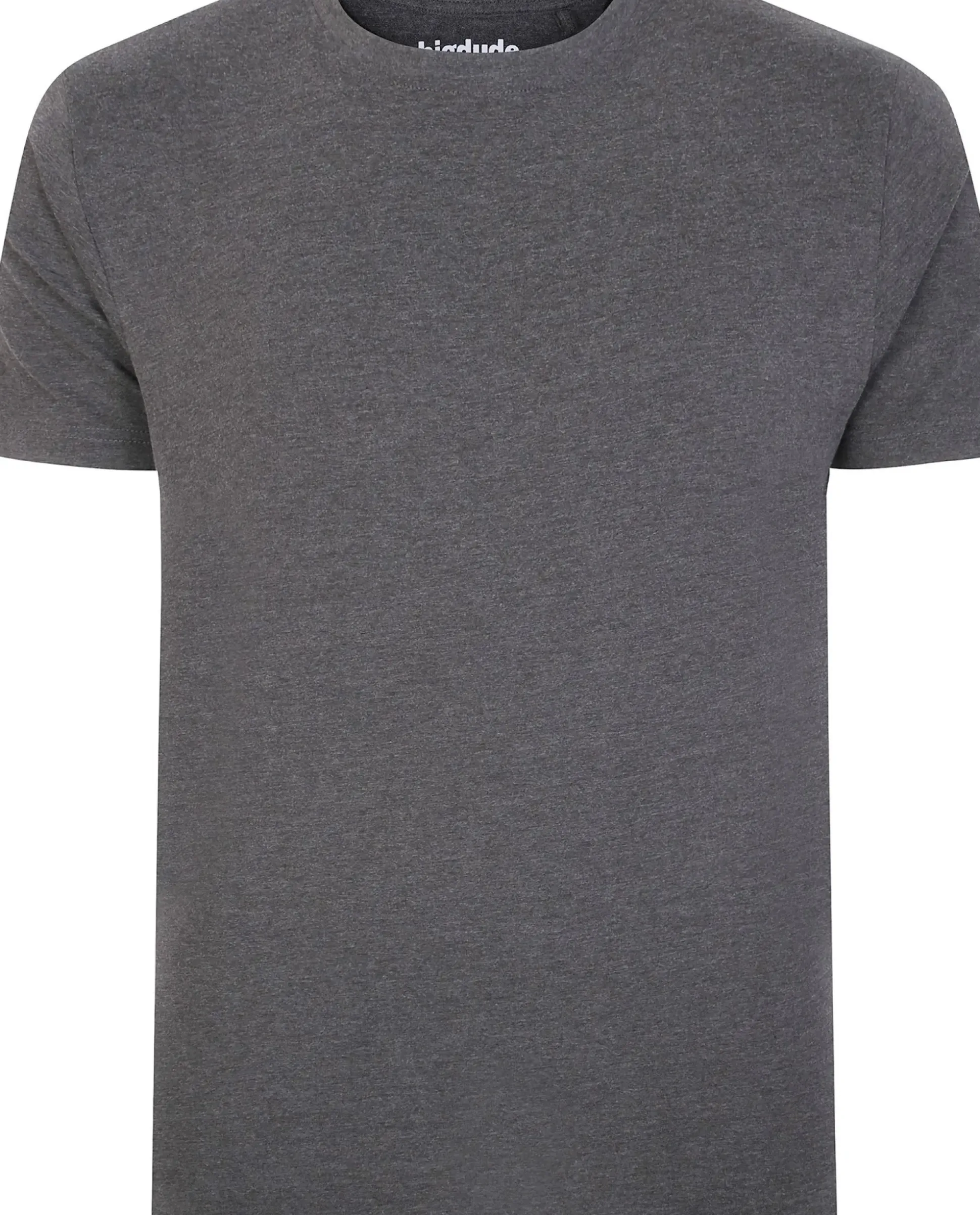 Bigdude 5 Pack Plain T-Shirts