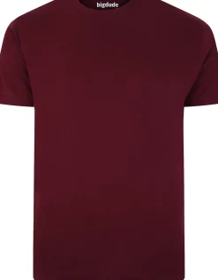 Bigdude 5 Pack Plain T-Shirts