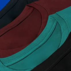 Bigdude 5 Pack Plain T-Shirts