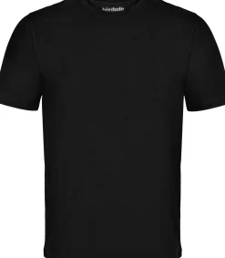 Bigdude 3 Pack Plain T-Shirts Black