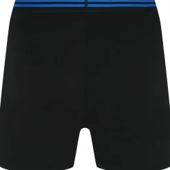 Bigdude 5 Pack Relaxed Fit Boxer Shorts Black