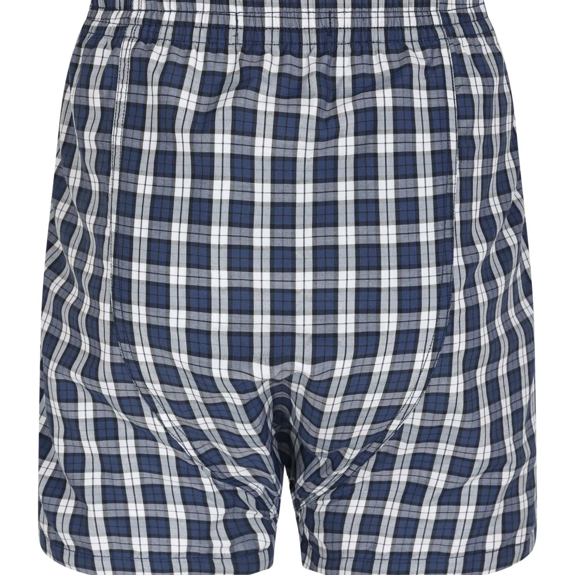 Bigdude 3 Pack Woven Boxer Shorts Navy
