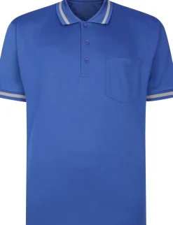 Bigdude Performance Polo Deep Blue