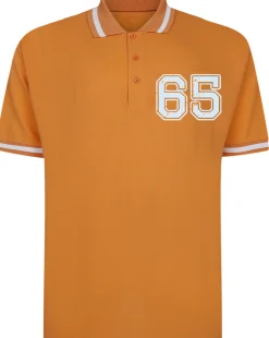 Bigdude 65 Pique Polo Apricot