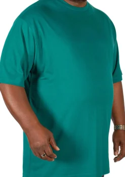 Bigdude Plain Crew Neck T-Shirt Green