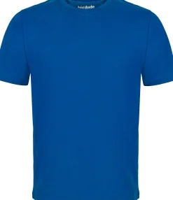 Bigdude Plain Crew Neck T-Shirt Royal Blue