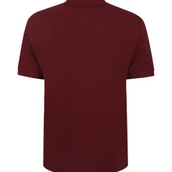 Bigdude Plain Polo Shirt Burgundy