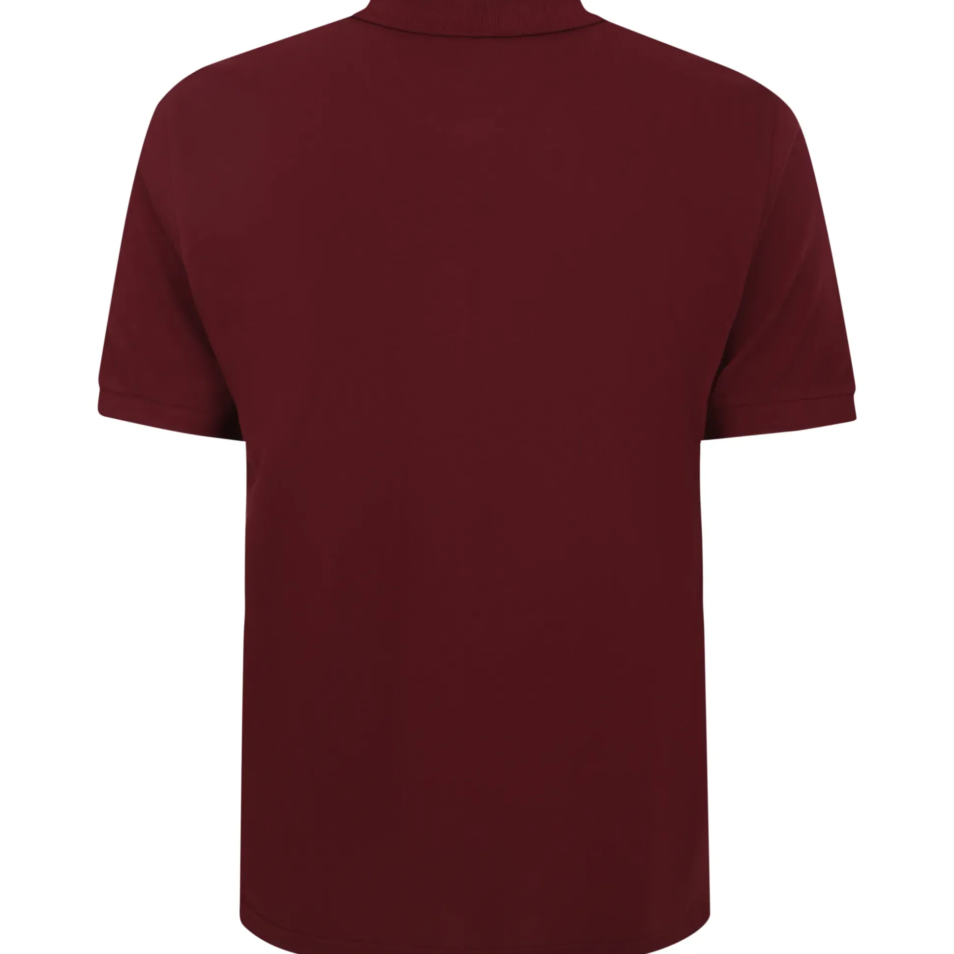 Bigdude Plain Polo Shirt Burgundy