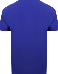Bigdude Plain Polo Shirt Cobalt Blue Tall
