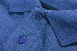 Bigdude Plain Polo Shirt Denim Tall