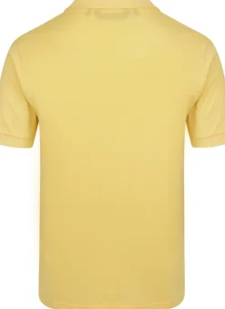 Bigdude Plain Polo Shirt Yellow Tall