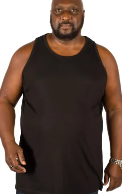 Bigdude Plain Vest Black