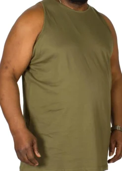 Bigdude Plain Vest Olive