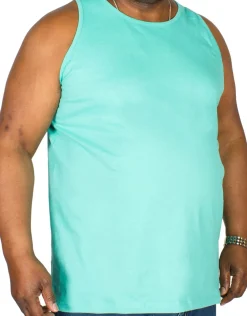 Bigdude Plain Vest Turquoise
