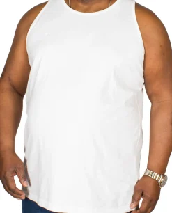 Bigdude Plain Vest White