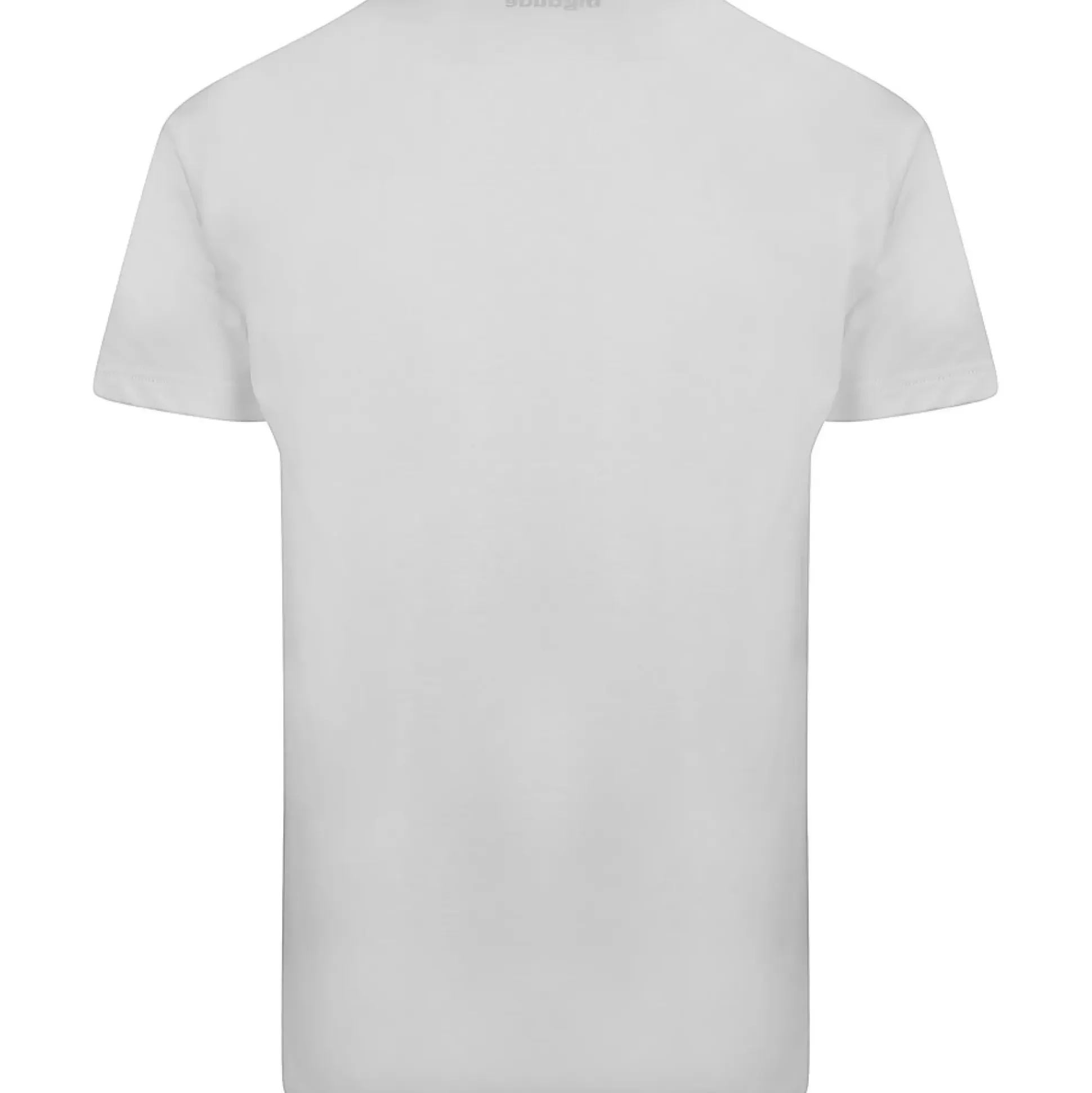 Bigdude Plain V-Neck T-Shirt White