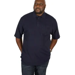 Bigdude Polo Shirt With Pocket Navy