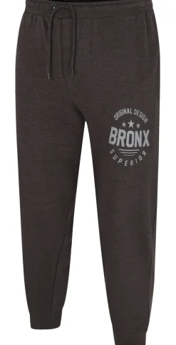 Bigdude Printed Joggers Charcoal