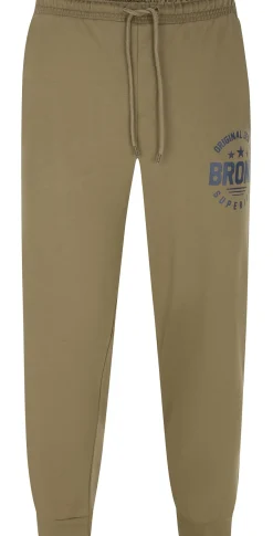 Bigdude Printed Joggers Khaki