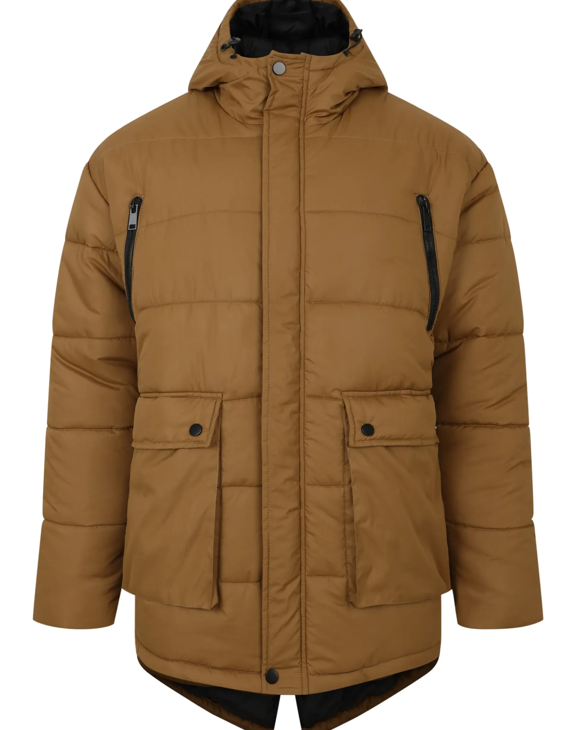 Bigdude Puffer Coat Olive