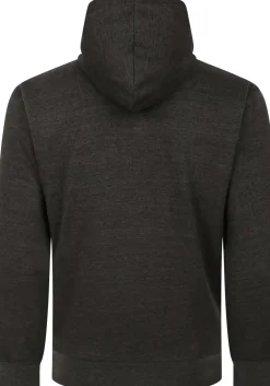 Bigdude Sherpa Lined Zip Hoody Charcoal