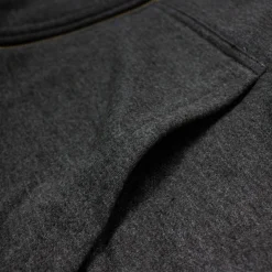 Bigdude Sherpa Lined Zip Hoody Charcoal