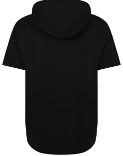 Bigdude Short Sleeve Hoody Black Tall