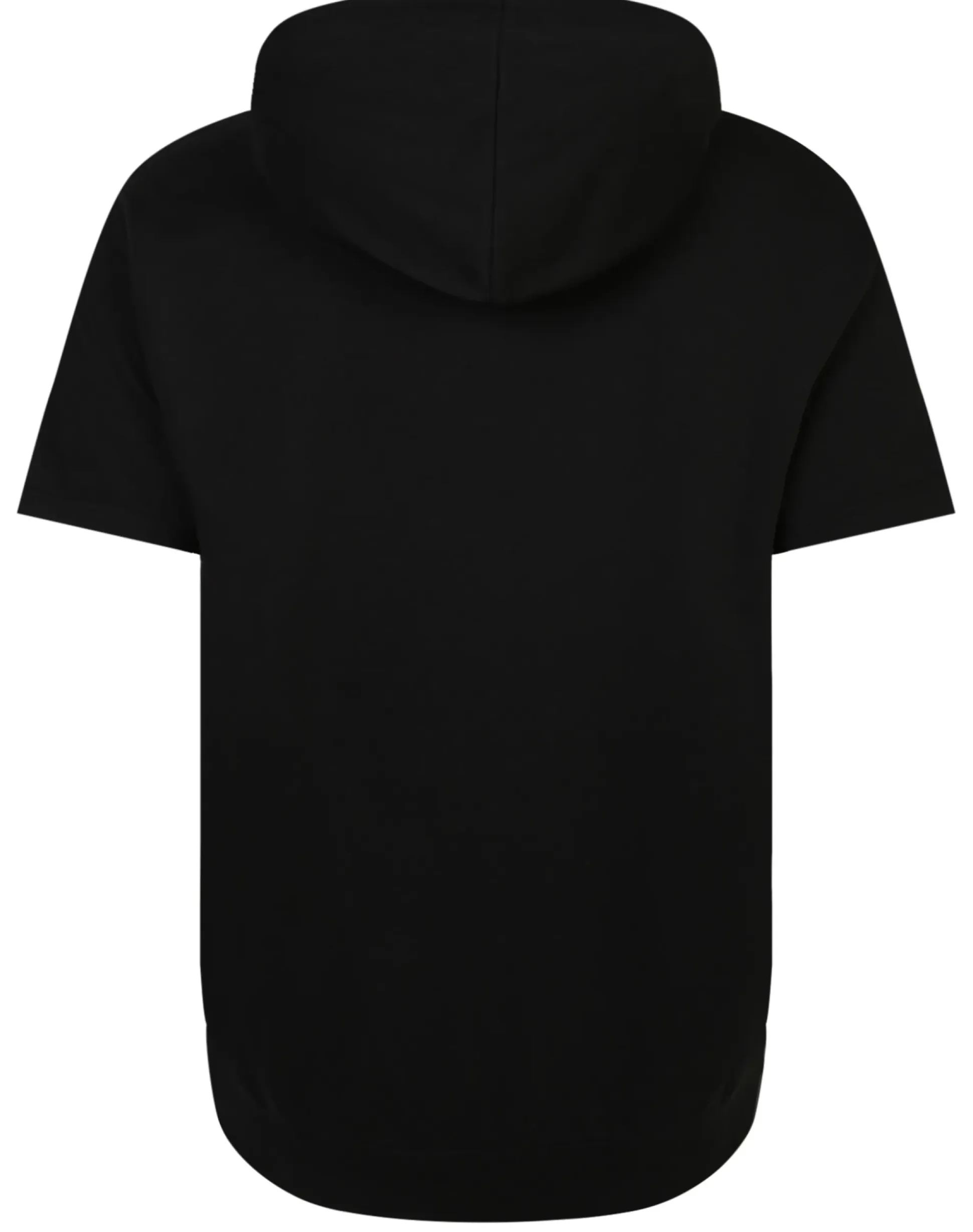 Bigdude Short Sleeve Hoody Black Tall