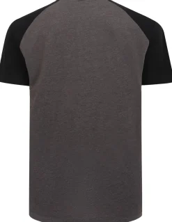 Bigdude Short Sleeve PJ Set Charcoal