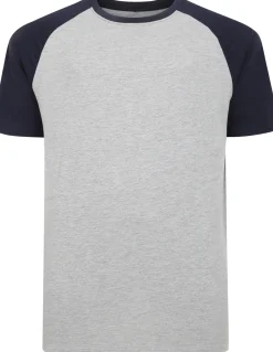 Bigdude Short Sleeve PJ Set Grey