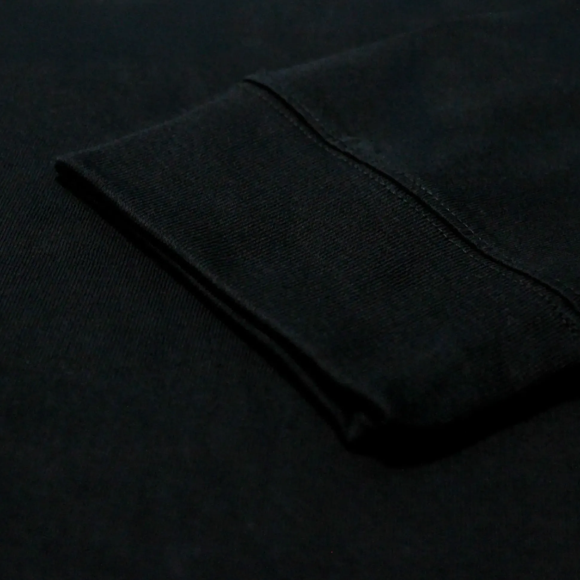 Bigdude Smart Single Jersey Long Sleeve Polo With Zip Black Tall