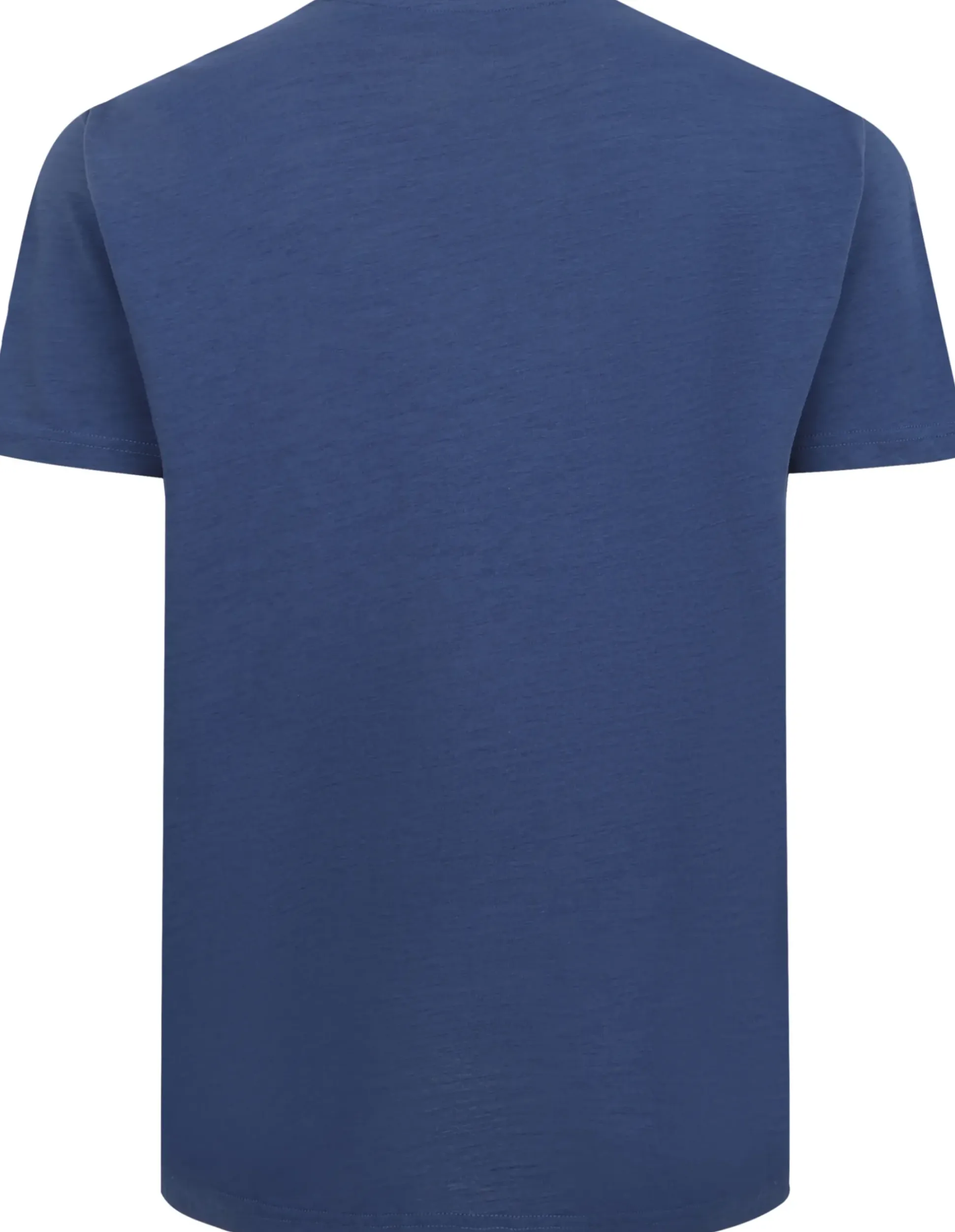 Bigdude Space Dye Bronx Print T-Shirt Indigo Tall