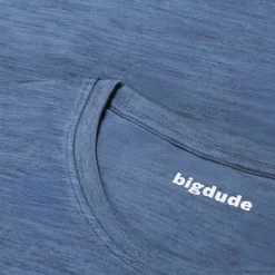 Bigdude Space Dye T-Shirt Navy