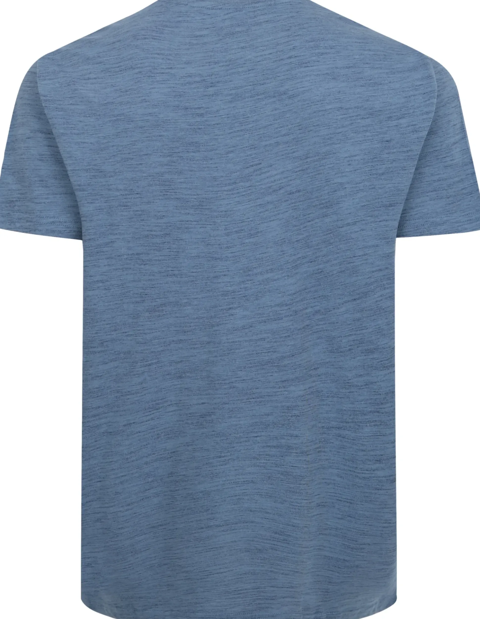 Bigdude Space Dye T-Shirt Navy Tall
